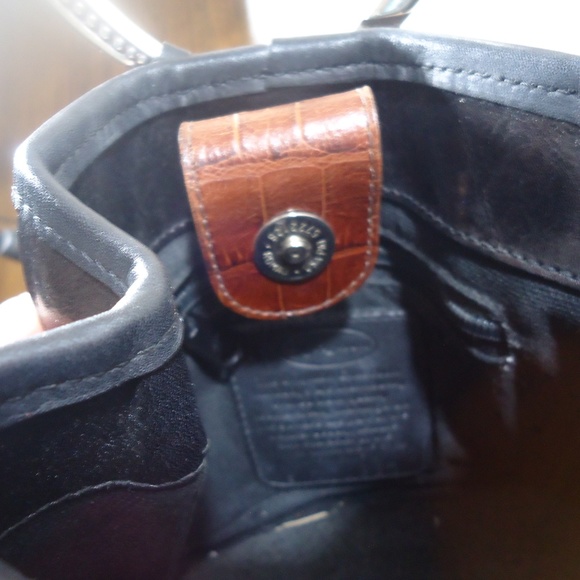 Brighton Brown & Tan Perfect Little Leather Bag - Picture 3 of 7